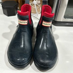 Hunter x Target low cut rain boots